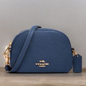 Coach Mini Serena Crossbody Bag COLOR: Im/Deep Blue